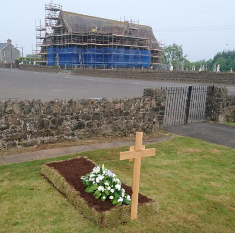 B Convery grave The Old Graveyard Lavey Parish Co Derry Ireland