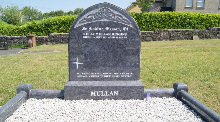 Higgins Mullan Kelly New Graveyard - Lavey Parish Co Derry Ireland