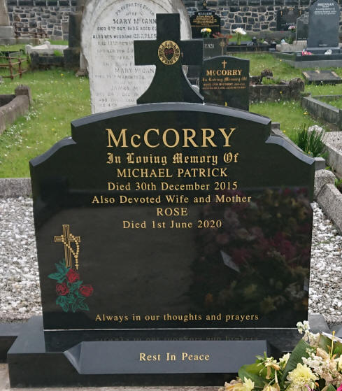 McCorry Grave - Lavey Parish Co Derry Ireland