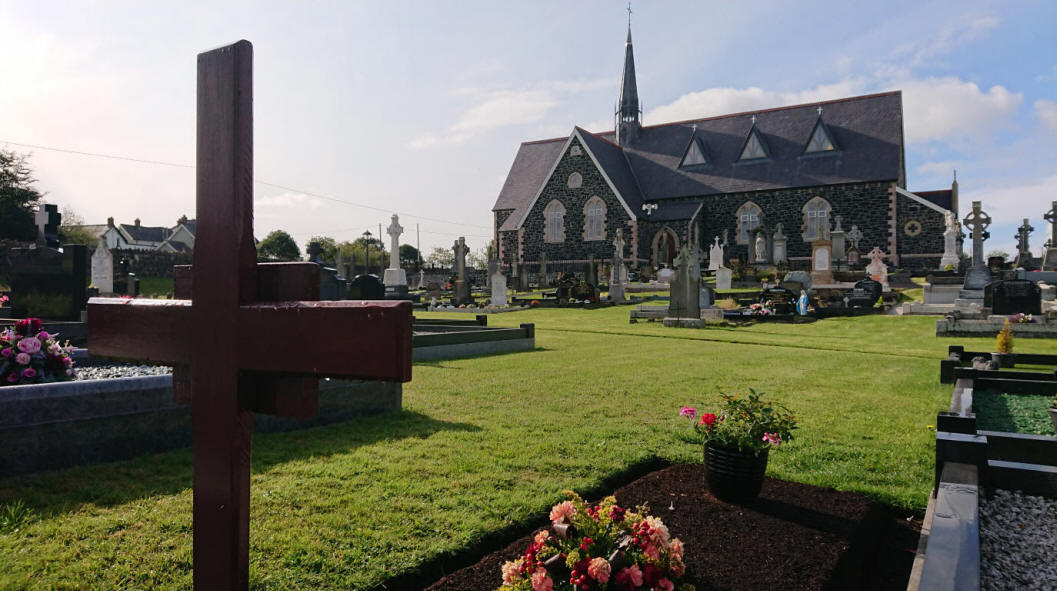 Magill L Grave - THe New Graveyard Lavey Parish Co Derry Ireland