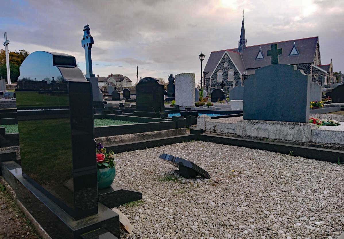 Cushnahan A grave - The New Graveyard Lavey Parish Co Derry Ireland