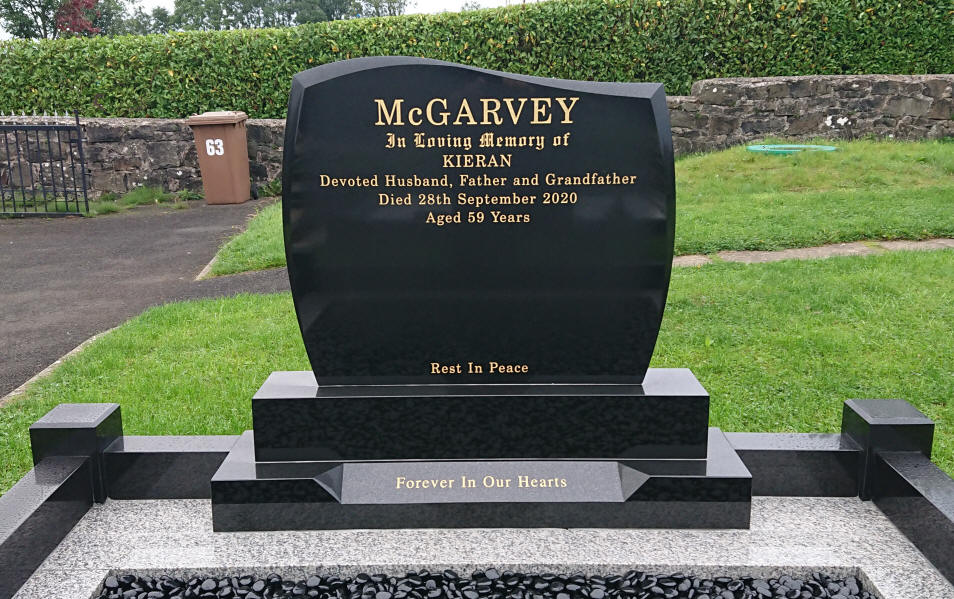 McGarvey K Grave - The New Graveyard Lavey Parish Co Derry Ireland