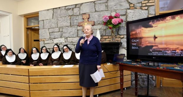 Sr. Consilio Fitzgerald, the founder of the Cuan Mhuire addiction treatment centres, launched the song for the Poor Clares. 